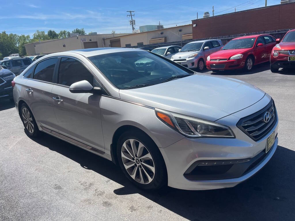 2017 Hyundai SONATA for sale at ENZO AUTO in Parma, OH