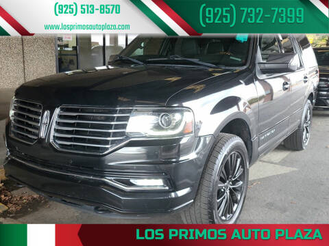 2015 Lincoln Navigator for sale at Los Primos Auto Plaza in Brentwood CA