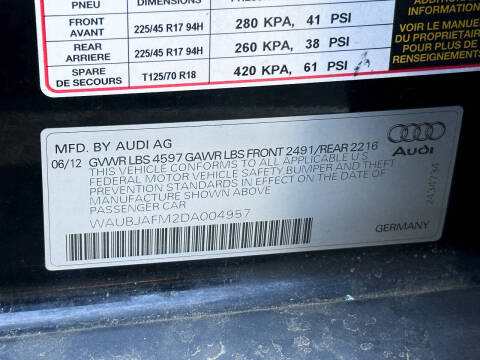 2013 Audi A3 2.0 TDI Premium