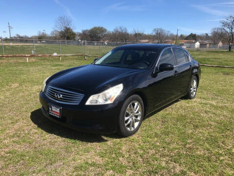 2008 Infiniti G35 for sale at LA PULGA DE AUTOS in Dallas TX