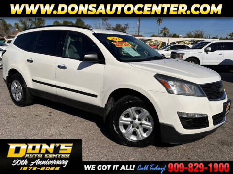2013 Chevrolet Traverse for sale at Dons Auto Center in Fontana CA