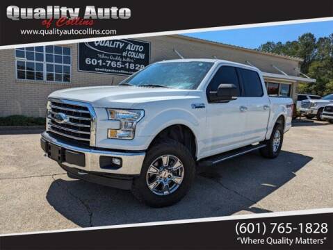 2017 Ford F-150 for sale at Quality Auto of Collins in Collins MS
