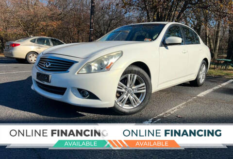 2013 Infiniti G37 Sedan for sale at Quality Luxury Cars NJ in Rahway NJ