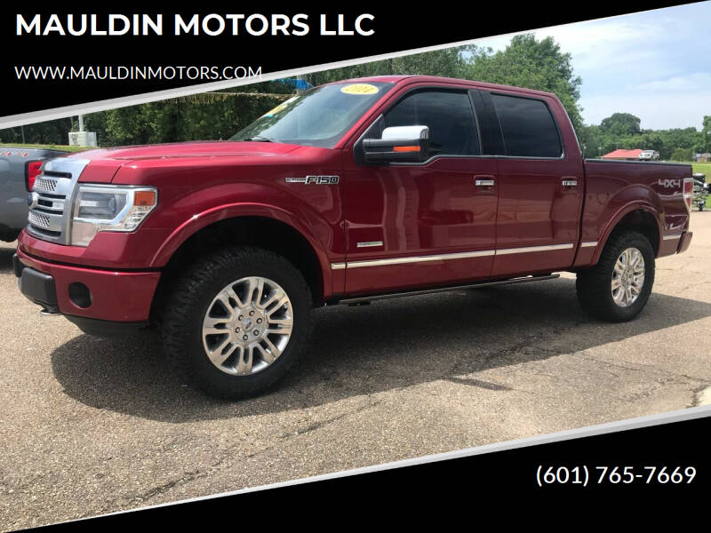 2014 Ford F-150 for sale at MAULDIN MOTORS LLC in Sumrall MS