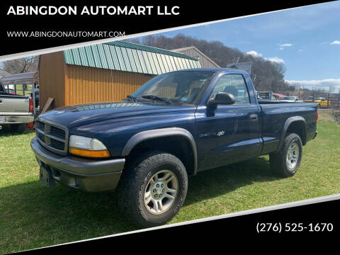 2002 Dodge Dakota for sale at ABINGDON AUTOMART LLC in Abingdon VA