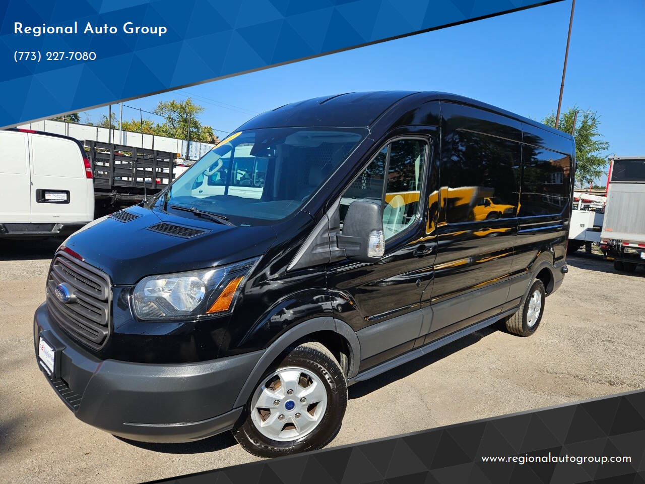 2017 Ford Transit 250 3dr LWB Medium Roof Cargo Van w/Sliding Passenger Side Door's photo