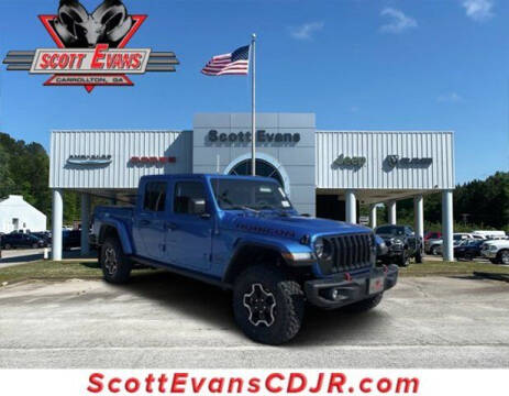 2022 Jeep Gladiator for sale at SCOTT EVANS CHRYSLER DODGE in Carrollton GA