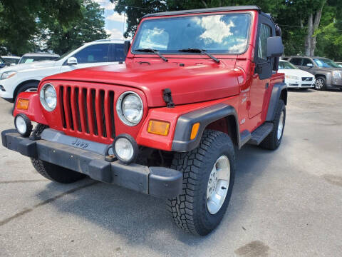 2001 Jeep Wrangler Sport
