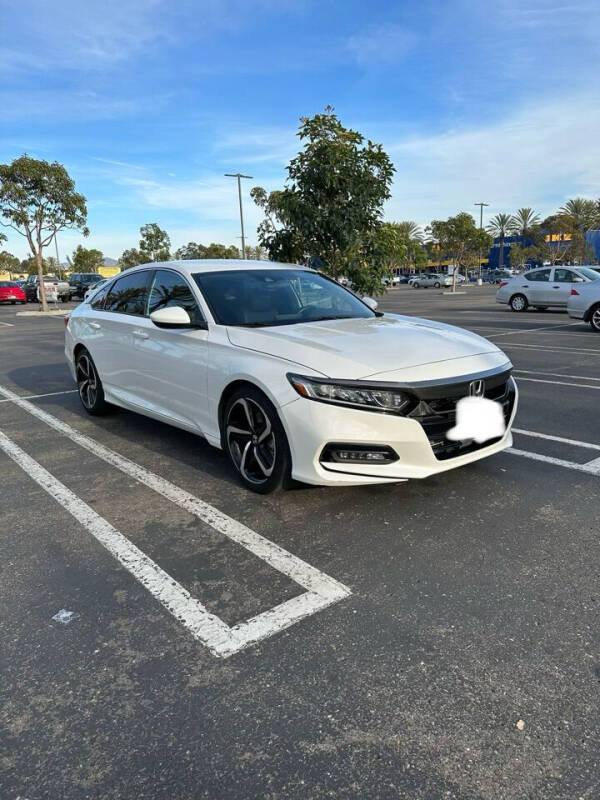 2019 Honda Accord for sale at HIGH-LINE MOTOR SPORTS in Brea CA