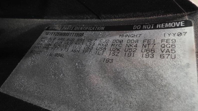 2008 Chevrolet Corvette