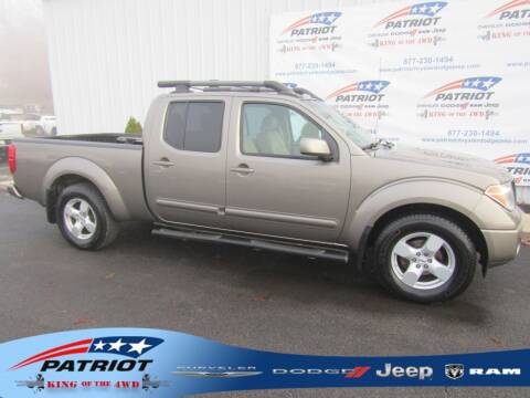 2008 Nissan Frontier for sale at PATRIOT CHRYSLER DODGE JEEP RAM in Oakland MD
