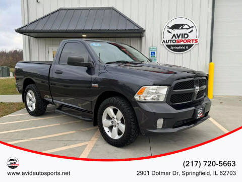 2013 RAM 1500 for sale at AVID AUTOSPORTS in Springfield IL