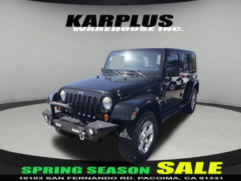 2013 Jeep Wrangler Unlimited for sale at Karplus Warehouse in Pacoima CA