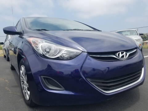 2012 Hyundai Elantra for sale at Trini-D Auto Sales Center in San Diego CA