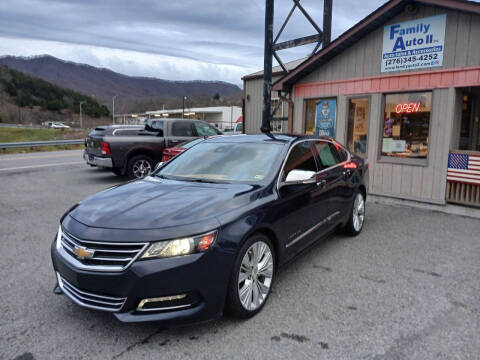 2015 Chevrolet Impala for sale at FAMILY AUTO II in Pounding Mill VA