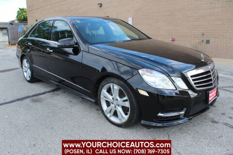2013 Mercedes-Benz E-Class for sale at Your Choice Autos in Posen IL