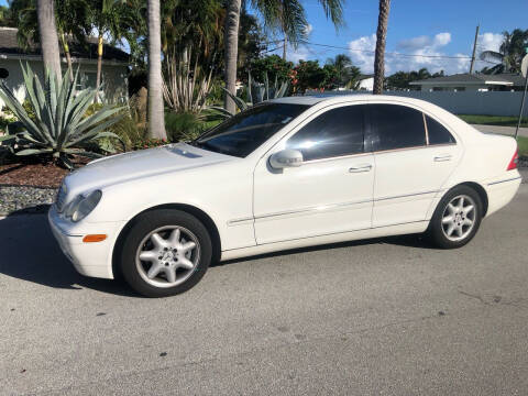 2004 Mercedes-Benz C-Class for sale at Clean Florida Cars in Pompano Beach FL