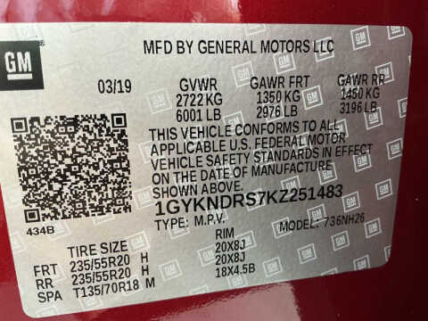 2019 Cadillac XT5 Luxury