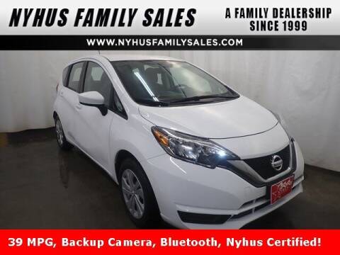 2017 Nissan Versa Note for sale at Nyhus Family Sales in Perham MN