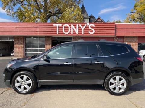 2016 Chevrolet Traverse for sale at Tonys Car Sales in Richmond IN