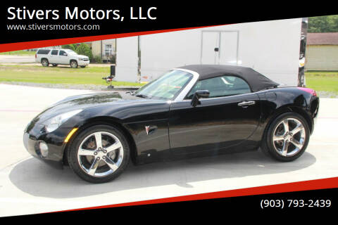 2007 Pontiac Solstice for sale at Stivers Motors, LLC in Nash TX