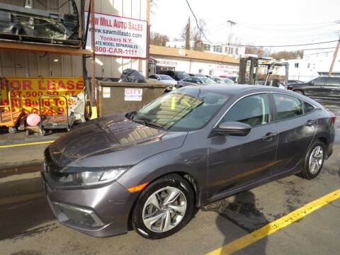 2019 Honda Civic for sale at Saw Mill Auto in Yonkers NY