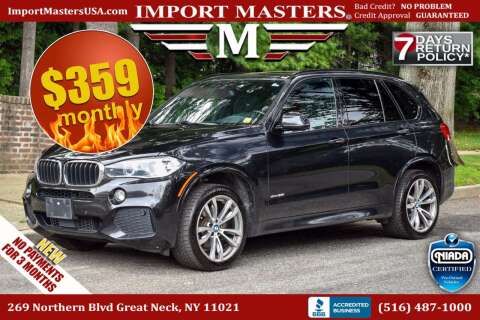 2017 BMW X5 for sale at Import Masters in Great Neck NY