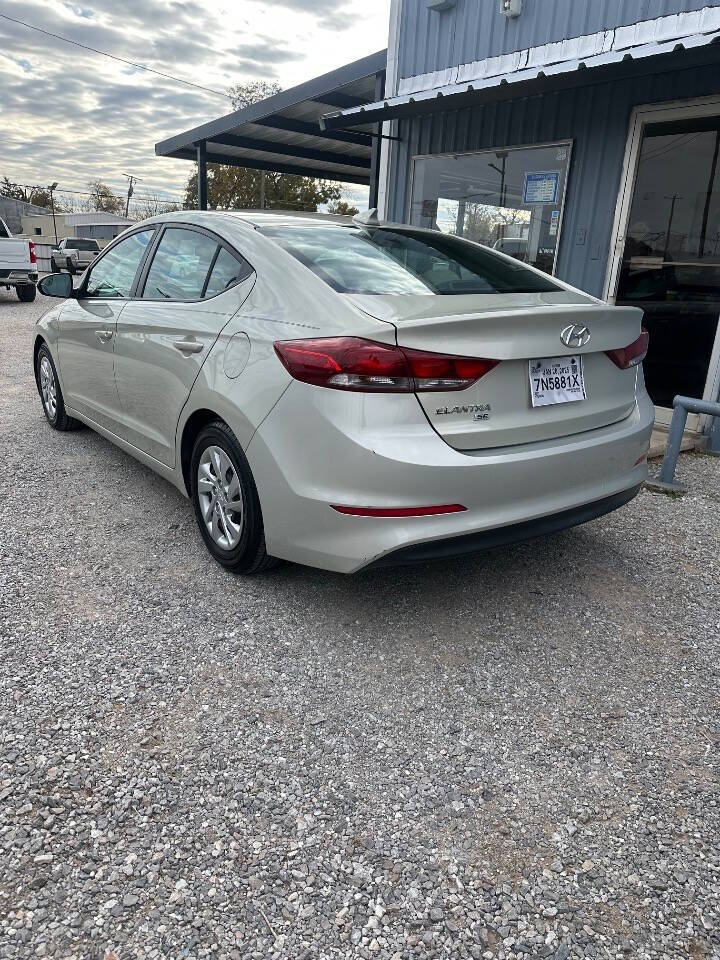 2017 Hyundai ELANTRA for sale at COOK MOTOR CO LLC in Wichita Falls, TX