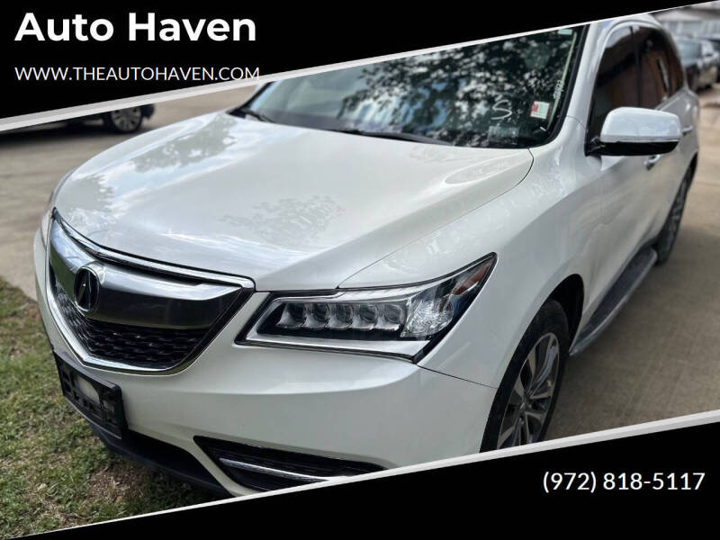 2015 Acura MDX w/Tech