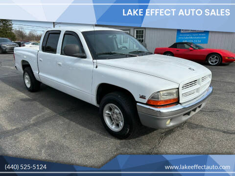 2000 Dodge Dakota for sale at Lake Effect Auto Sales in Chardon OH
