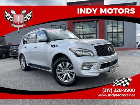 2017 Infiniti QX80 for sale at Indy Motors Inc in Indianapolis IN