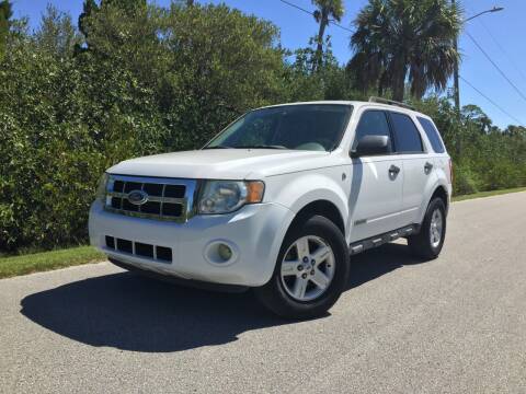 2008 Ford Escape Hybrid for sale at VICTORY LANE AUTO SALES in Port Richey FL