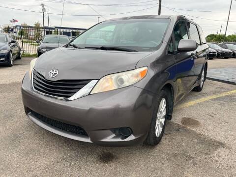 2012 Toyota Sienna for sale at Cow Boys Auto Sales LLC in Garland TX