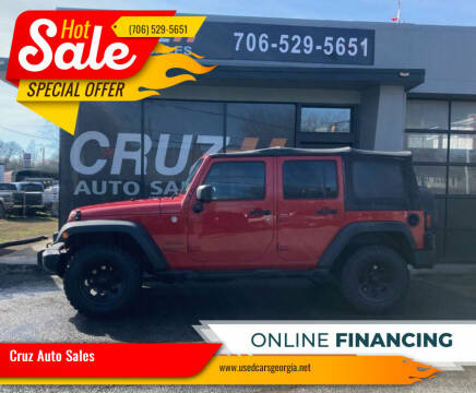 2014 Jeep Wrangler Unlimited for sale at Cruz Auto Sales in Dalton GA