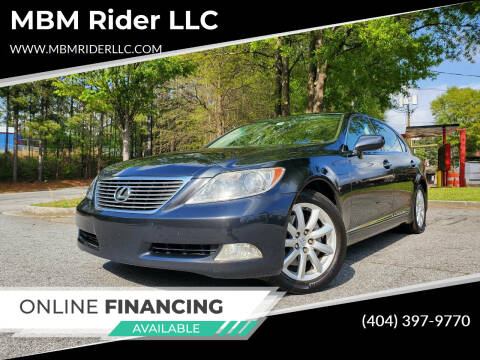 2007 Lexus LS 460 for sale at MBM Rider LLC in Alpharetta GA