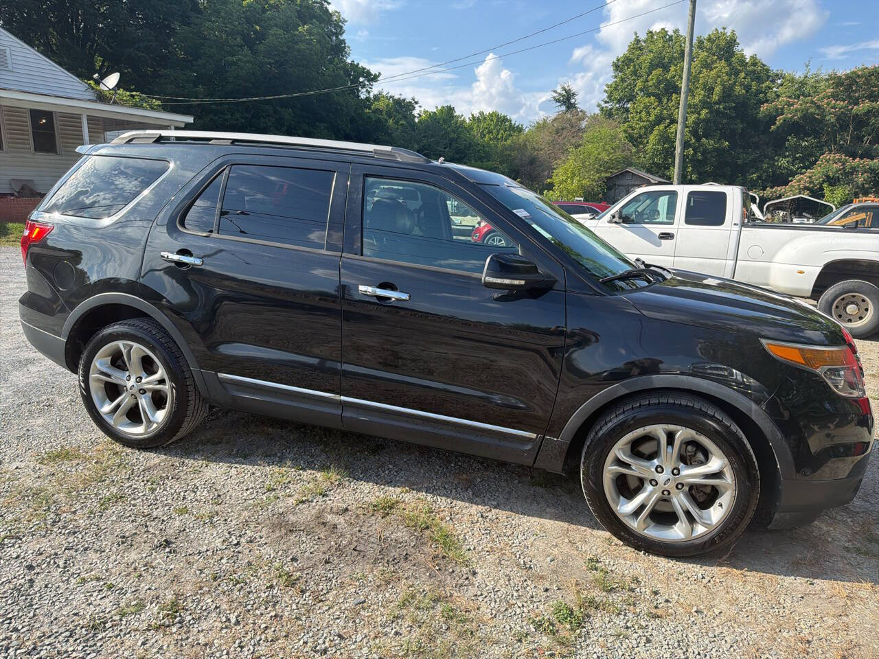 Black 2013 Ford Explorer Limited Limited 4dr SUV 2