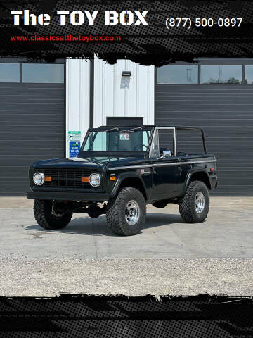 1971 Ford Bronco for sale at The TOY BOX in Poplar Bluff MO