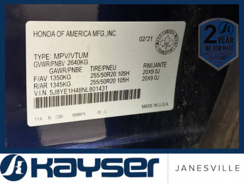 2022 Acura MDX SH-AWD w/Tech