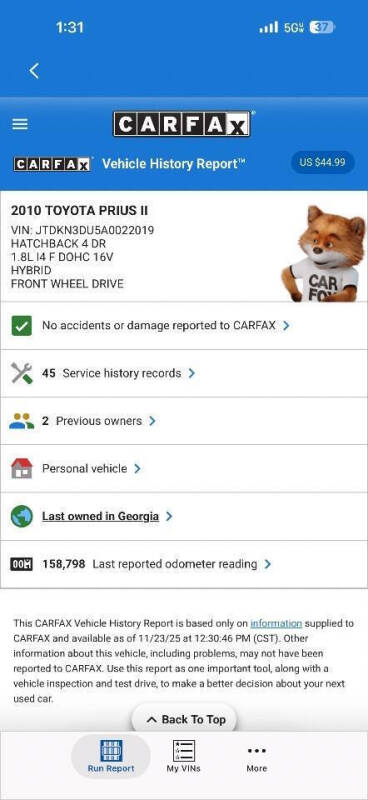 2010 Toyota Prius III