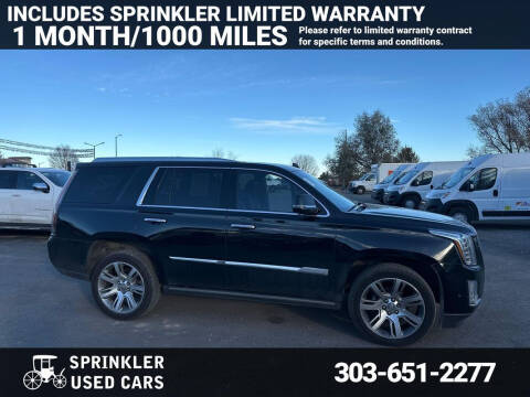 2017 Cadillac Escalade for sale at Sprinkler Used Cars in Longmont CO