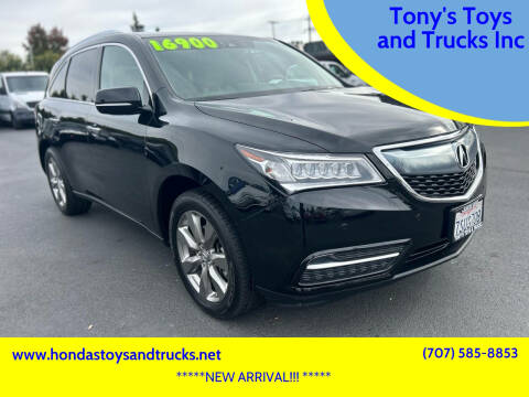 2016 Acura MDX for sale at Tony's Toys and Trucks Inc in Santa Rosa CA