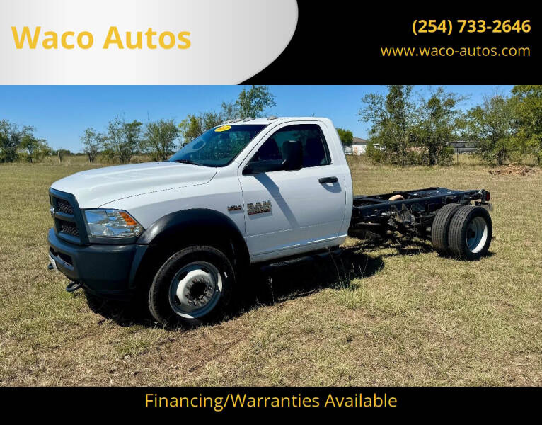 2017 RAM 4500 for sale at Waco Autos in Lorena TX