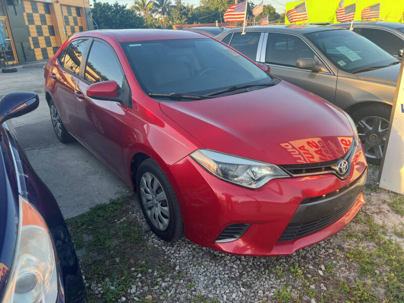 2016 Toyota Corolla for sale at Dulux Auto Sales Inc & Car Rental in Hollywood FL