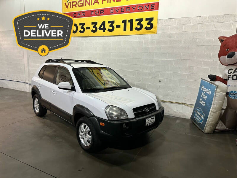 2007 Hyundai Tucson for sale at Virginia Fine Cars in Chantilly VA