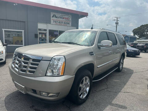 2007 Cadillac Escalade ESV for sale at AutoPro Virginia LLC in Virginia Beach VA