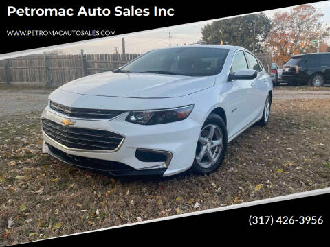 2018 Chevrolet Malibu for sale at Petromac Auto Sales Inc in Indianapolis IN