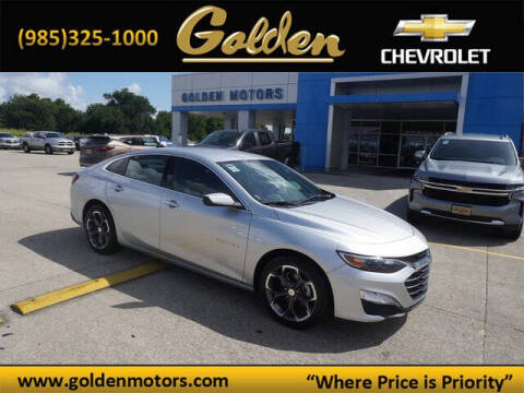 2022 Chevrolet Malibu for sale at GOLDEN MOTORS in Cut Off LA