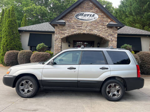 2005 Subaru Forester for sale at Hoyle Auto Sales in Taylorsville NC