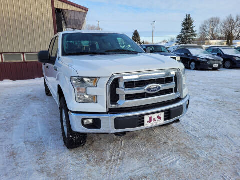 2016 Ford F-150 for sale at J & S Auto Sales in Thompson ND
