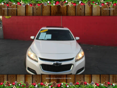 2014 Chevrolet Malibu for sale at Quick Auto Sales in Ceres CA